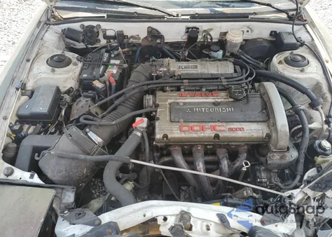 1990 Mitsubishi Eclipse Gs from USA, damaged, VIN 4A3CS44R4LE026922